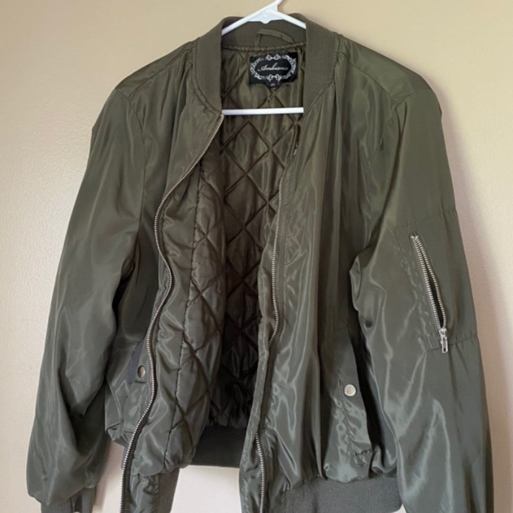 bomber jacket, forever 21